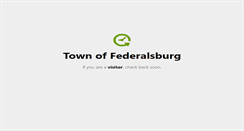 Desktop Screenshot of federalsburg.org